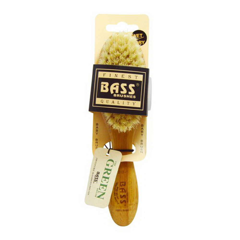 Bass Brushes Baby Soft Bristle Bamboo Brush with 100 Natural Bristles, 1 Ea